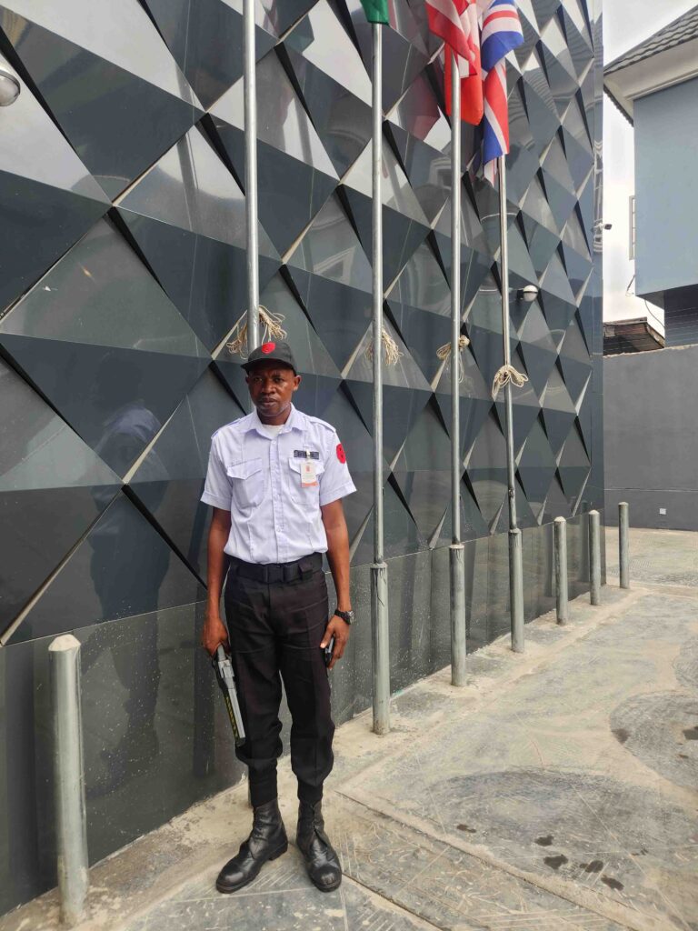 Bemil Security On Guard at Soulmate Hotel and Suite Ojodu berger