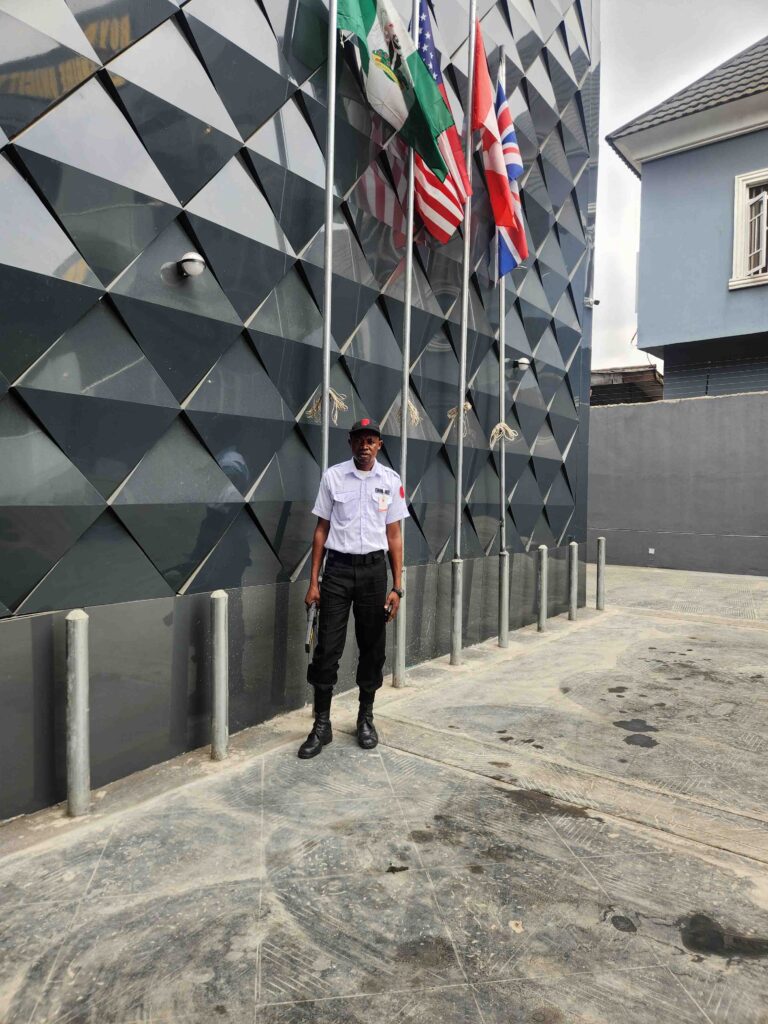 Bemil Security On Guard at Soulmate Hotel and Suite Ojodu berger